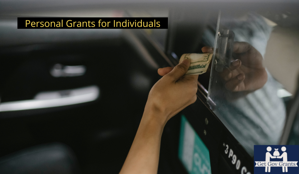 Personal Grants for Individuals