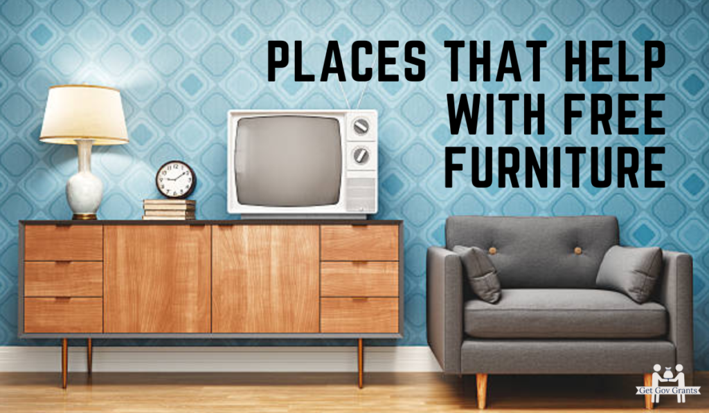 Places that help with free furniture 