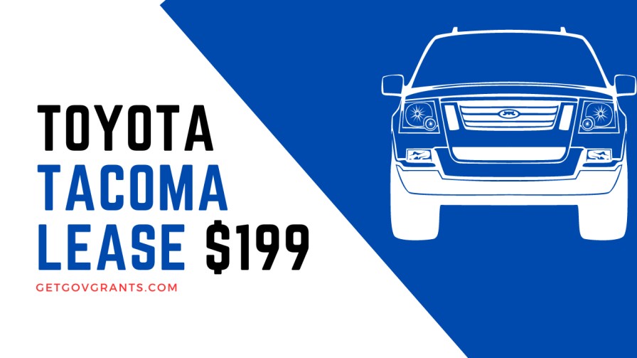 Toyota Tacoma Lease $199