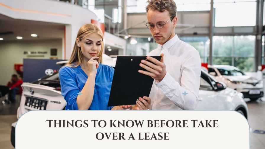 Things to know before tale over lease