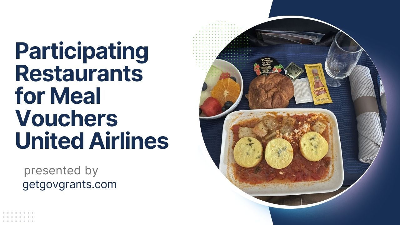 Participating Restaurants for Meal Vouchers United Airlines - Get ...