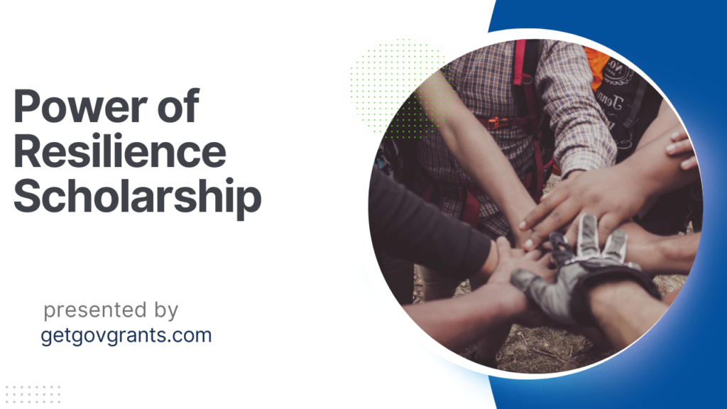 Power of Resilience Scholarship