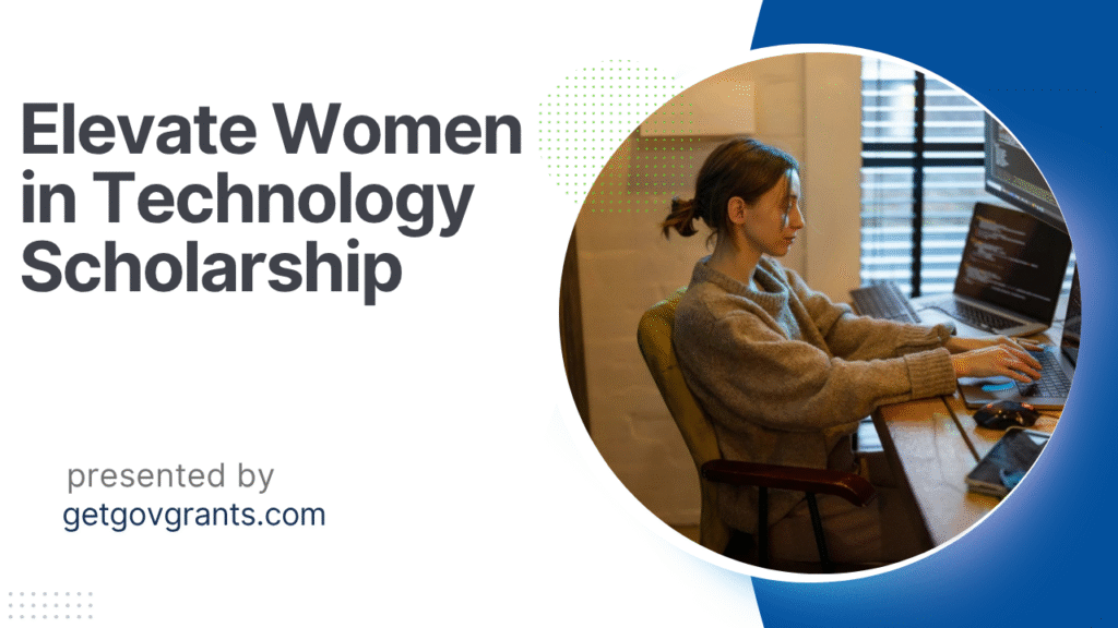 Elevate Women in Technology Scholarship