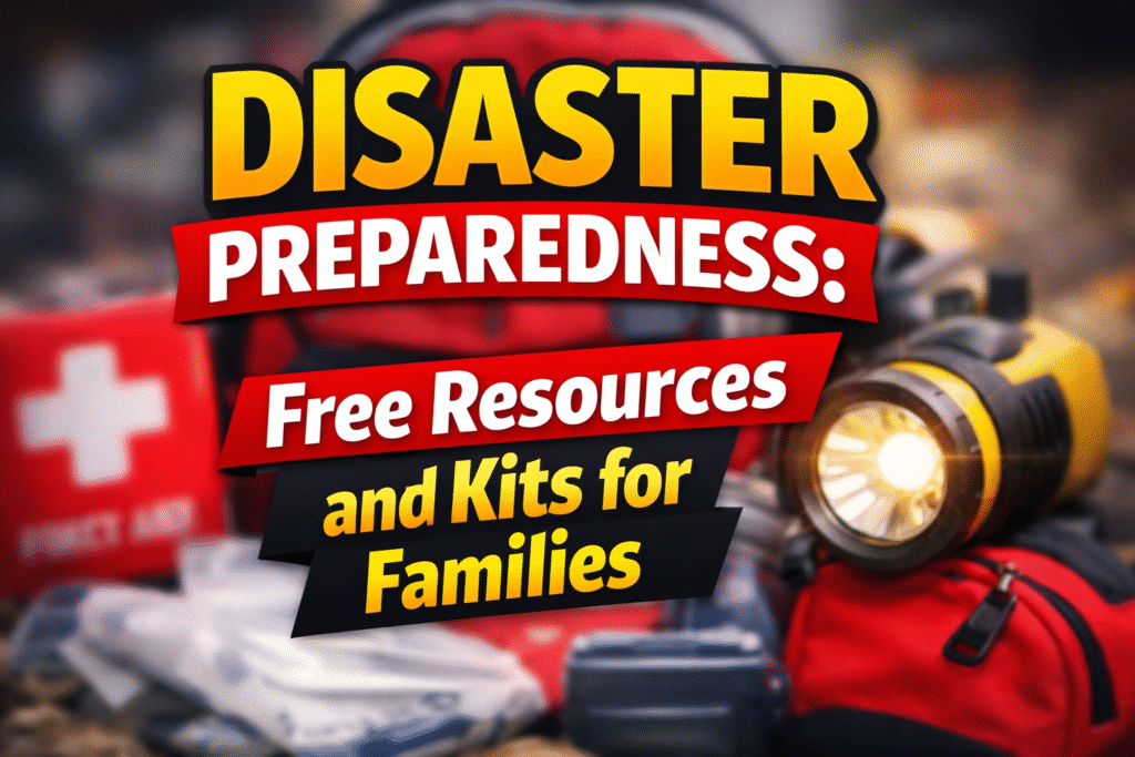 Disaster Preparedness: Free Resources and Kits for Families