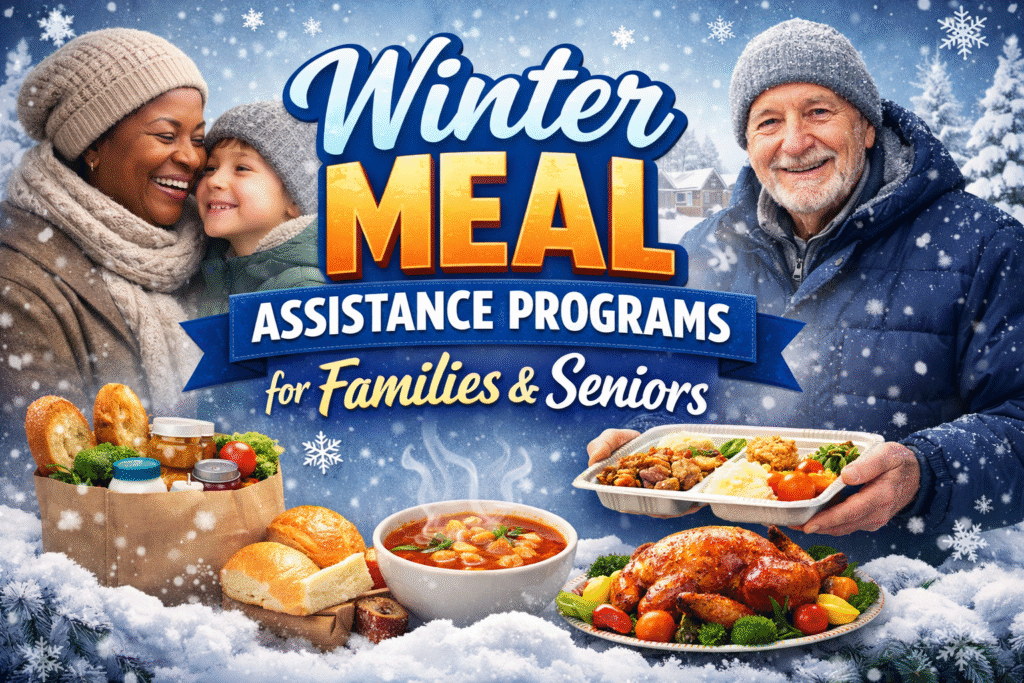 Winter Meal Assistance Programs for Families and Seniors