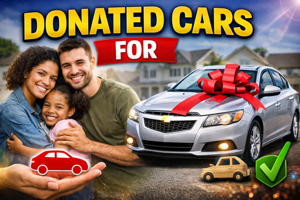 Donated Cars for Families in Need