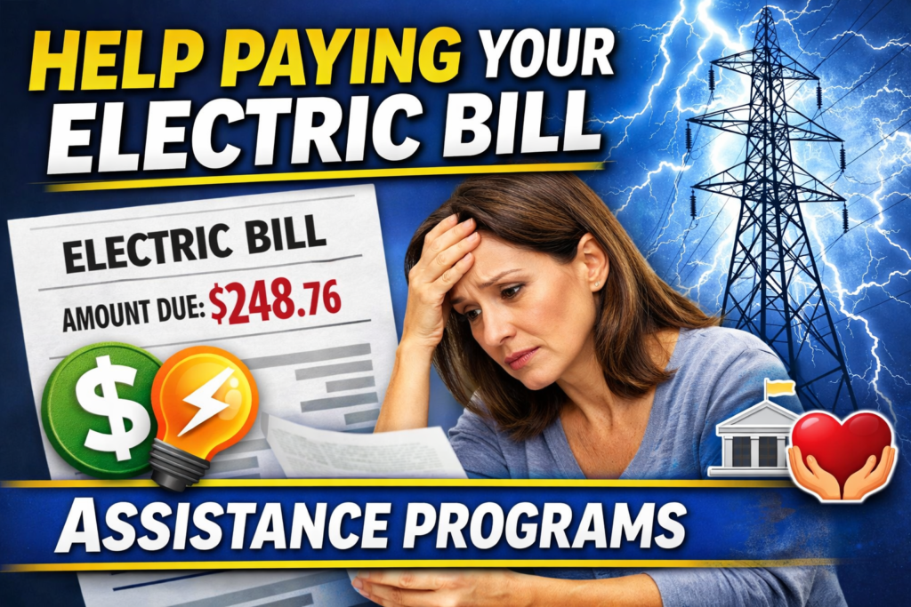 Help Paying Your Electric Bill - Electric Bill Assistance Programs