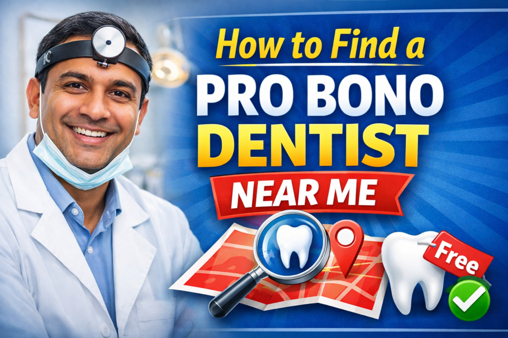 How to Find a Pro Bono Dentist Near Me