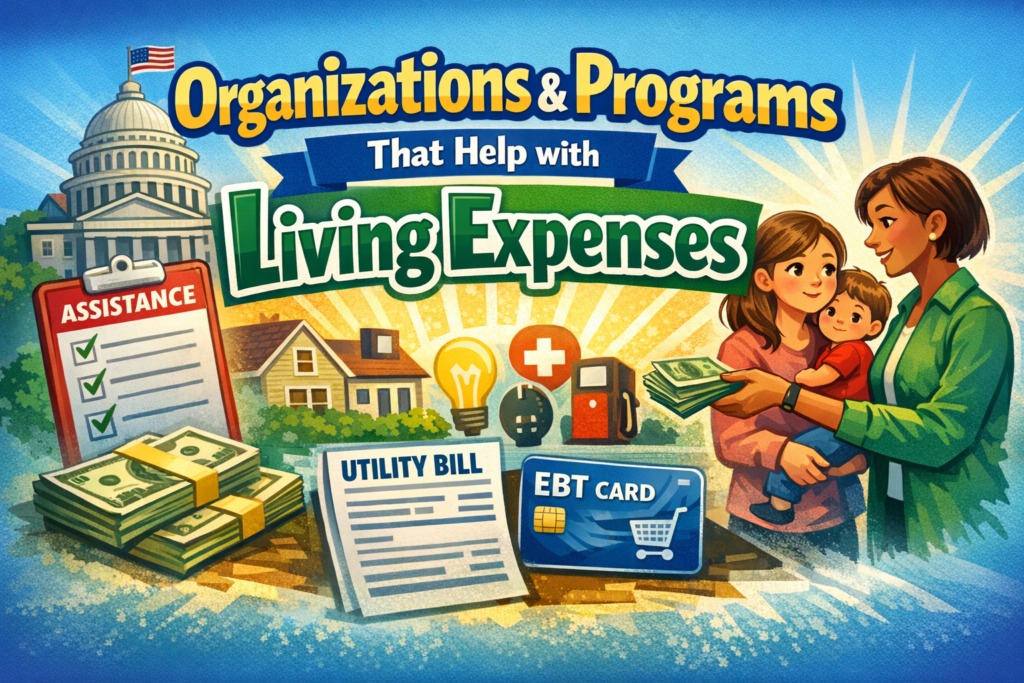 Organizations & Programs that Help with Living Expenses