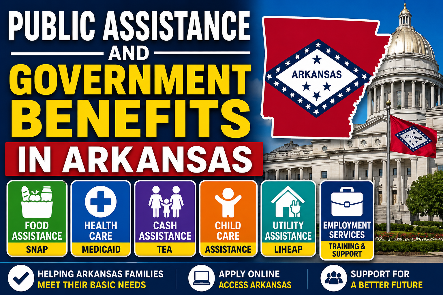 Read more about the article Public Assistance and Government Benefits in Arkansas