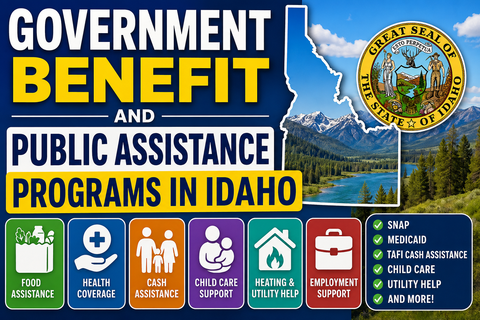 Read more about the article Government Benefit and Public Assistance Programs in Idaho