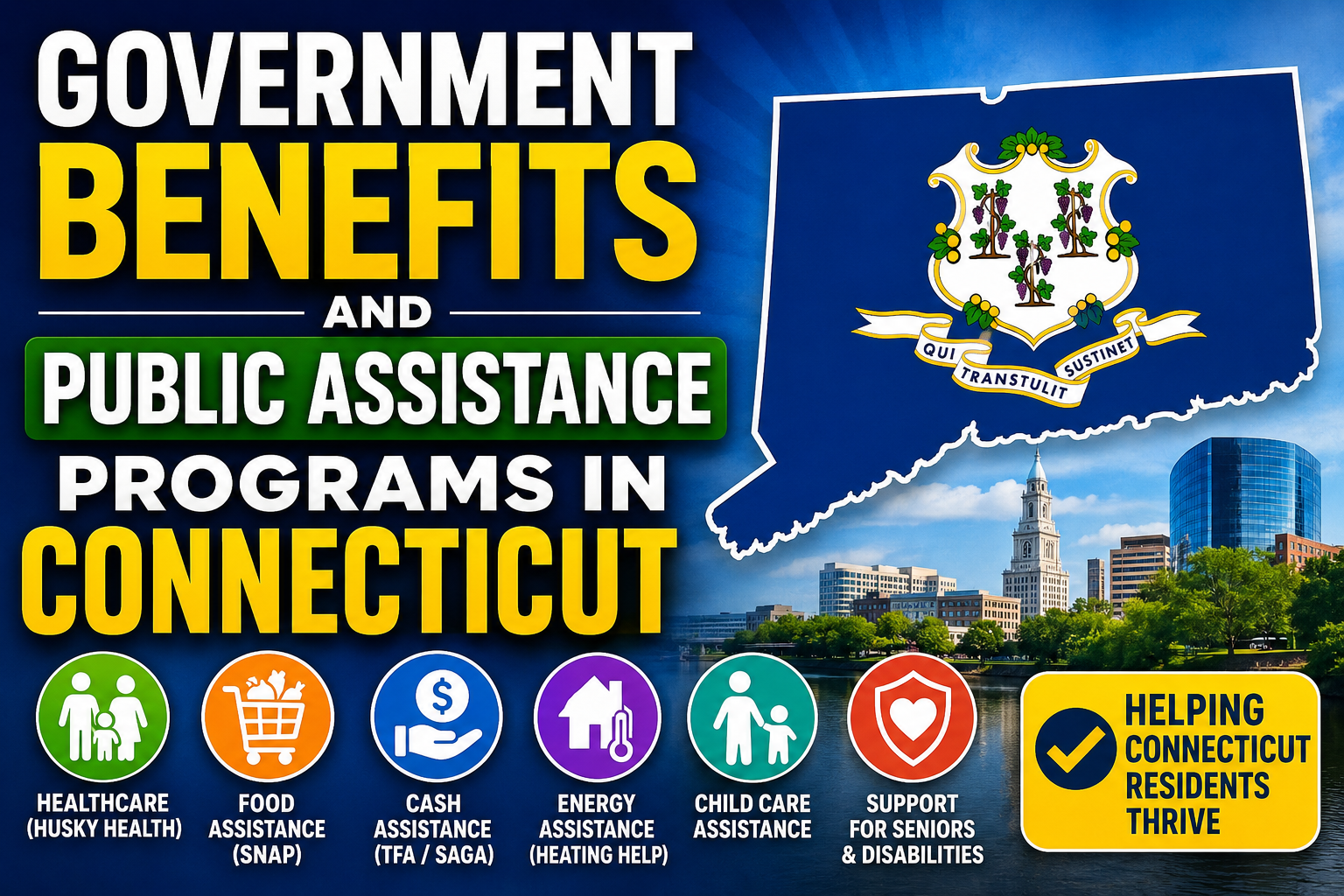 Read more about the article Government Benefits and Public Assistance Programs in Connecticut