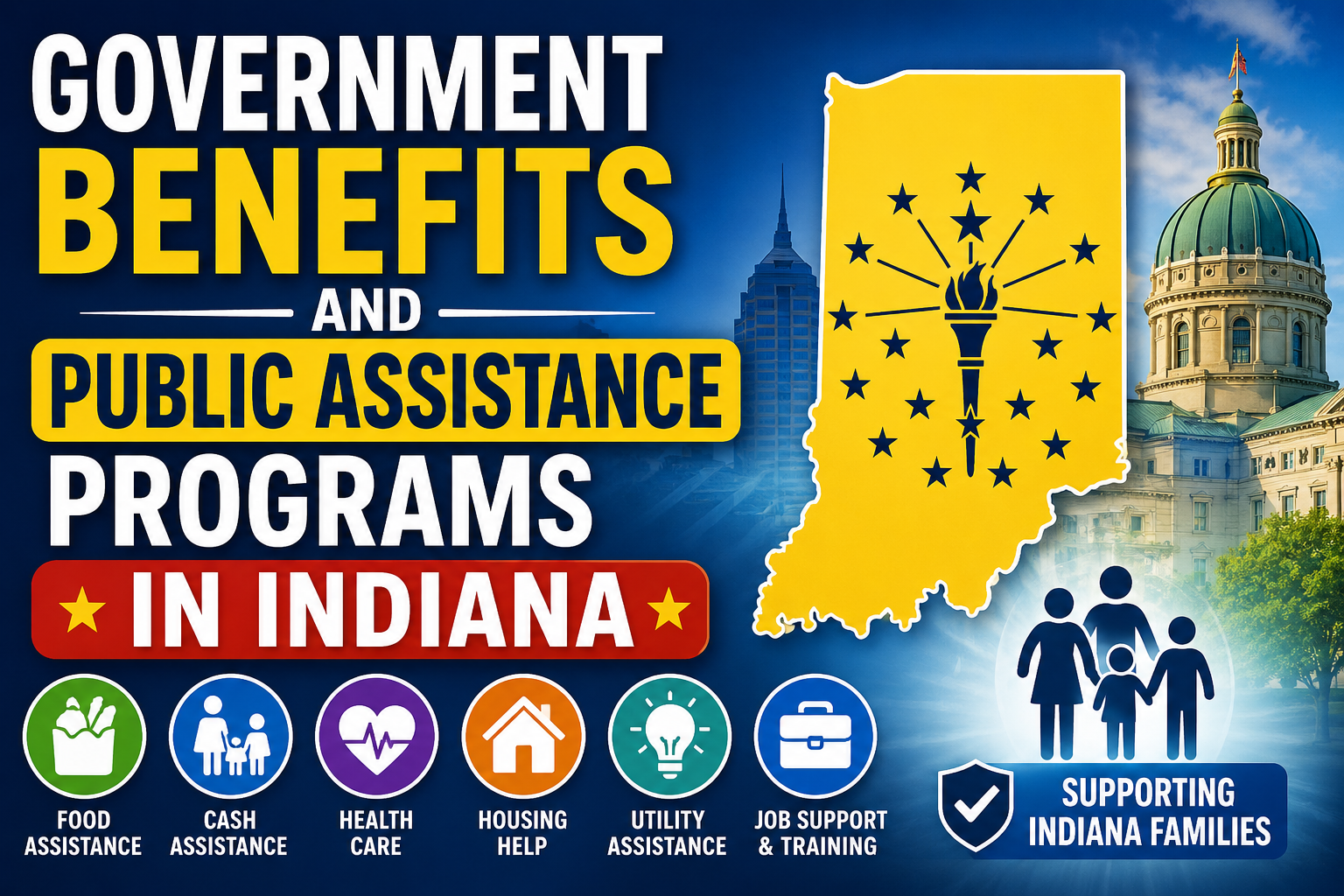 Read more about the article Government Benefits and Public Assistance Programs in Indiana