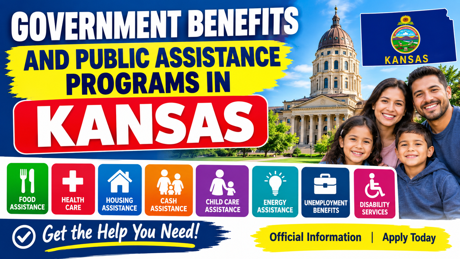 Read more about the article Government Benefits and Public Assistance Programs in Kansas