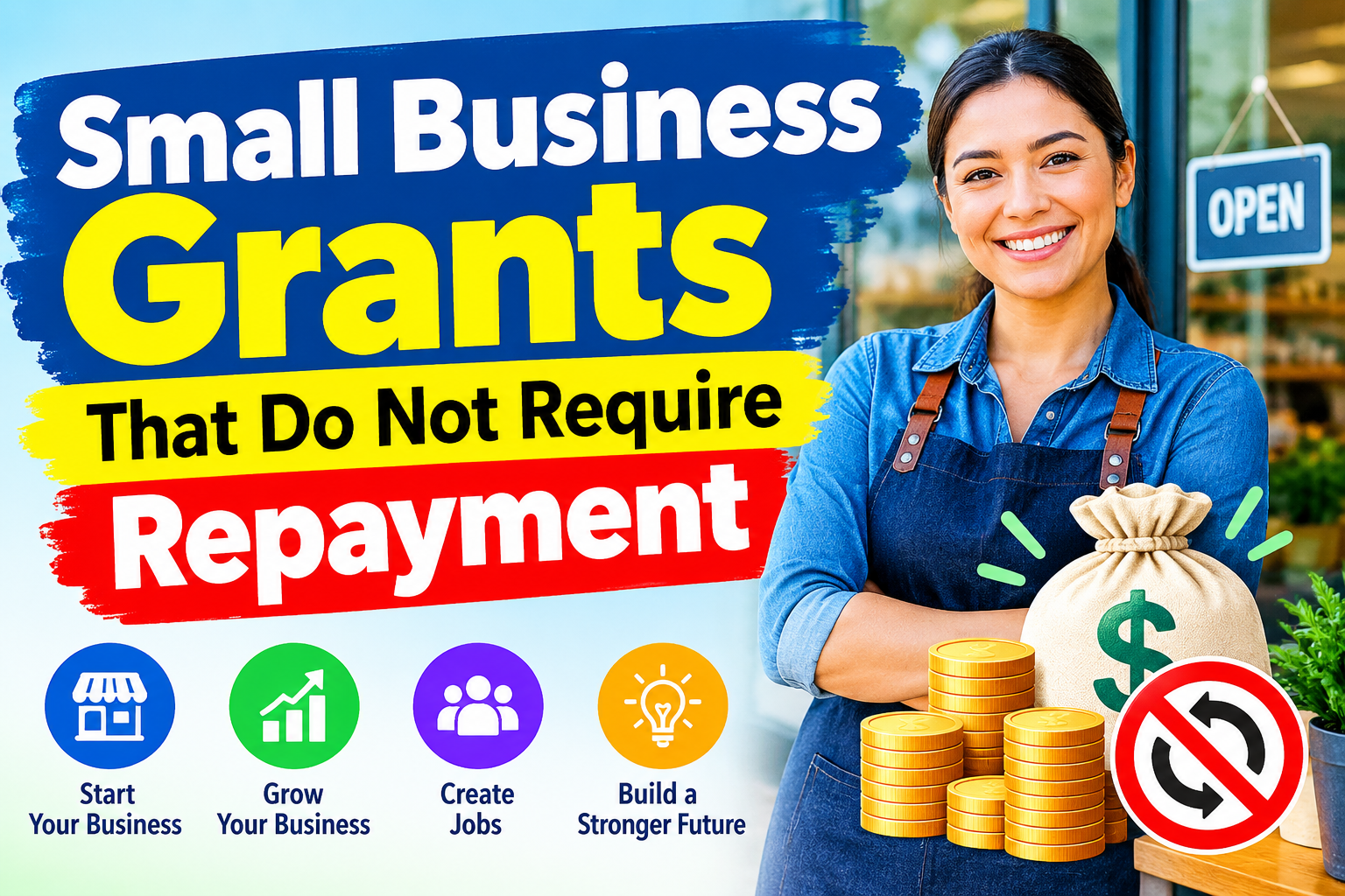 Read more about the article Small Business Grants That Do Not Require Repayment